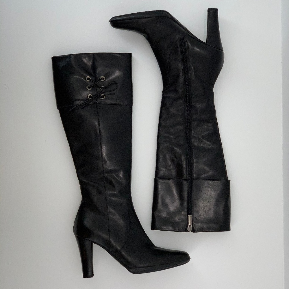 AQUATALIA Knee High Leather boots